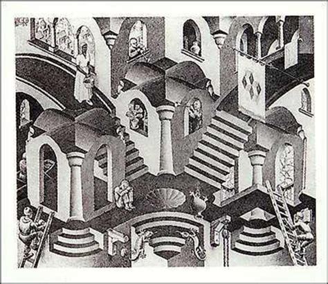 A Journey into the Surreal with MC Escher's Magic Mirrors